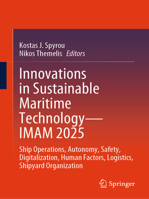 cover image of Innovations in Sustainable Maritime Technology—IMAM 2025